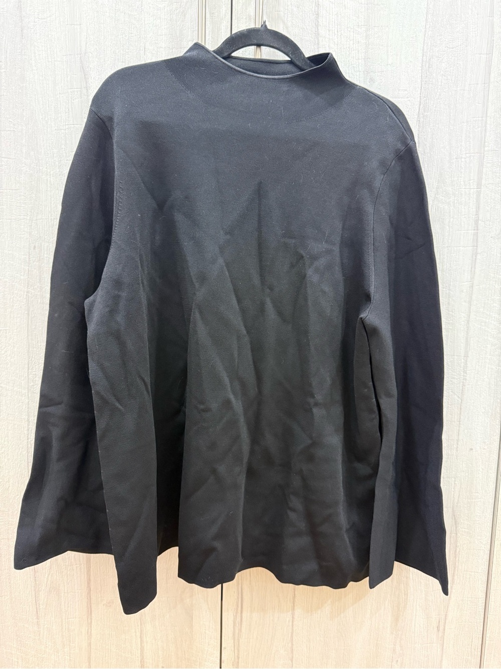 Marina Rinaldi Black Cowl Neck Sweater